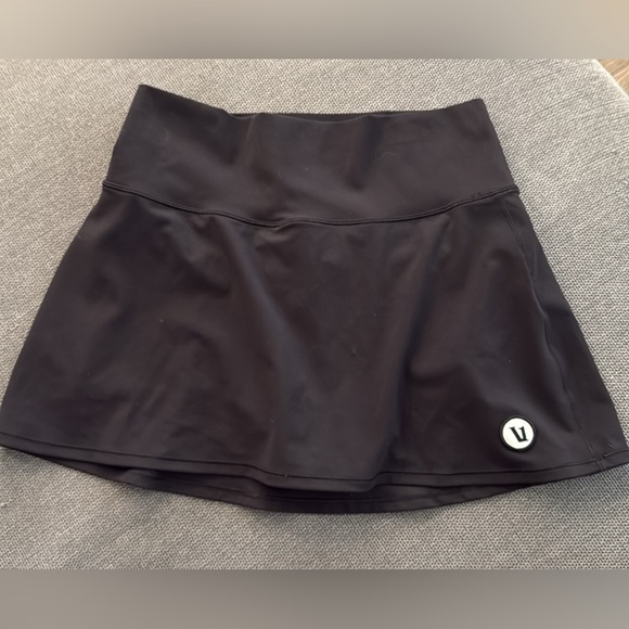 Vuori Dresses & Skirts - Vuori Black Athletic Skort with Logo